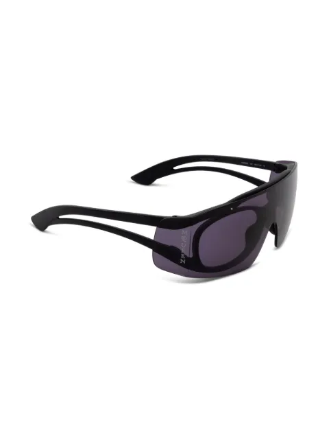 Alexander McQueen Eyewear logo-print sunglasses AM0489S001 - 1