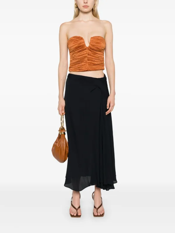 スカート CULT GAIA Mia Skirt MIA JEAN SKIRT - INDIGO – CULT GAIA