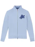 Vilebrequin Wool Cashmere Full Zip Sweater Turtle - Blue
