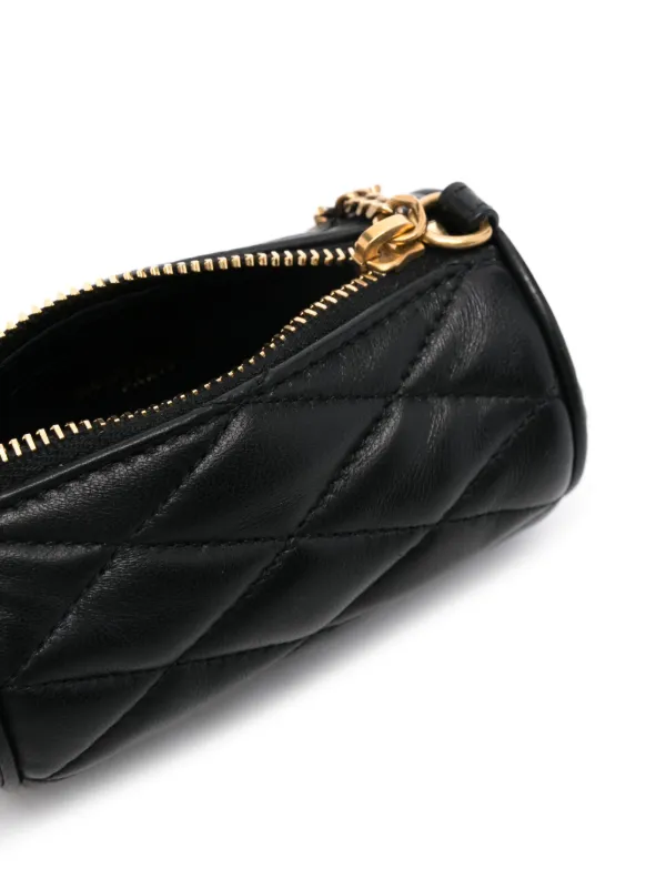 Saint Laurent Micro Sade Tube Bag | Black | FARFETCH