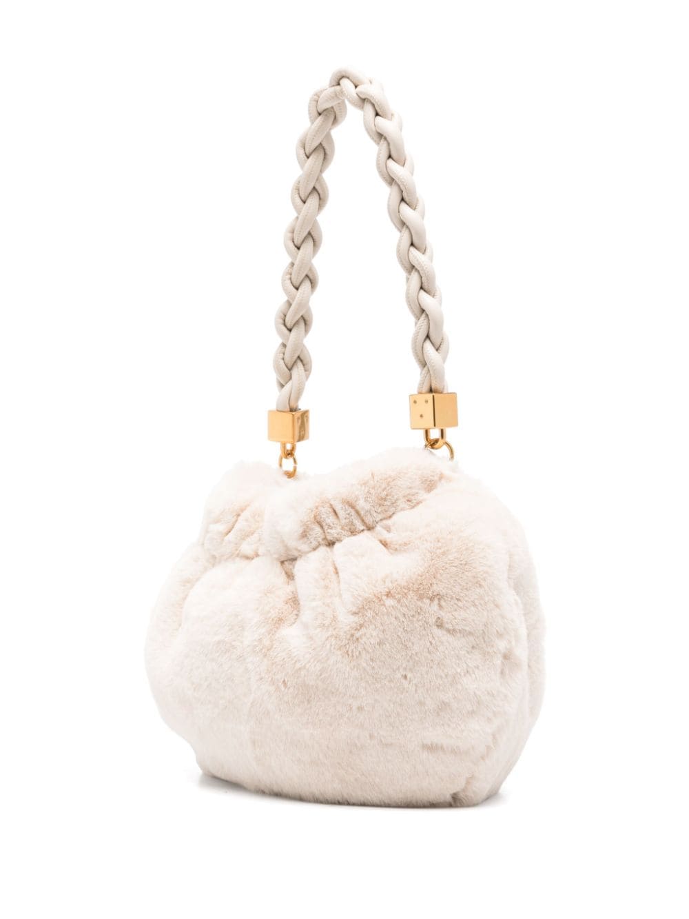 LIU •JO FAUX-FUR SHOULDER BAG 