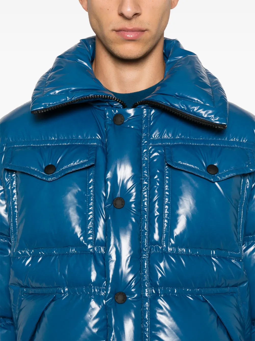 Moncler Grenoble Tecka jack Blauw