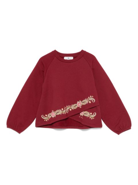 ETRO KIDS floral-print sweatshirt