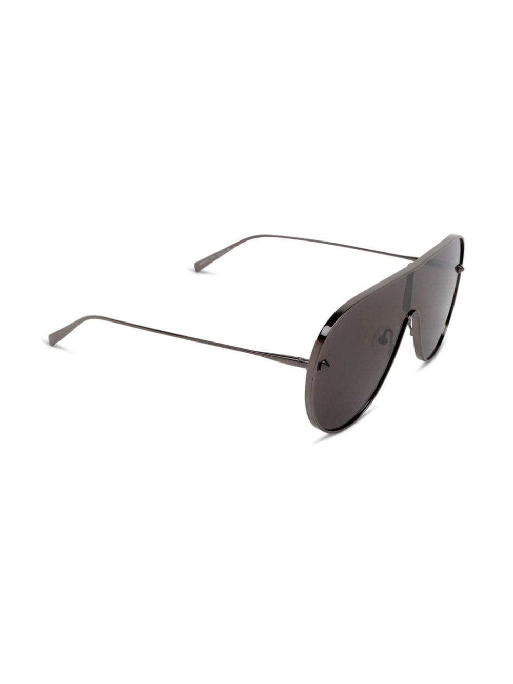 Alexander McQueen Eyewear oversize-frame sunglasses - Grijs