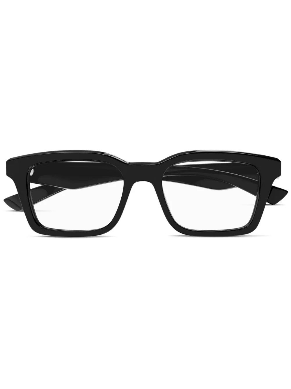 Alexander McQueen Eyewear Bril met vierkant montuur Zwart