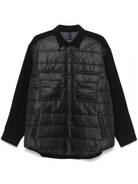 Comme des Garcons Homme padded-panel overshirt Men