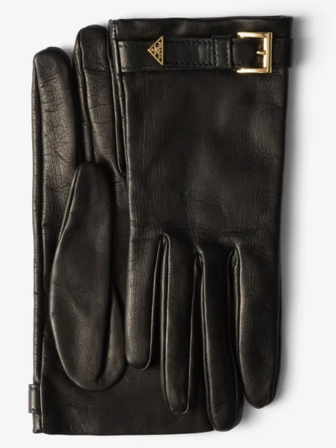 Prada leather gloves