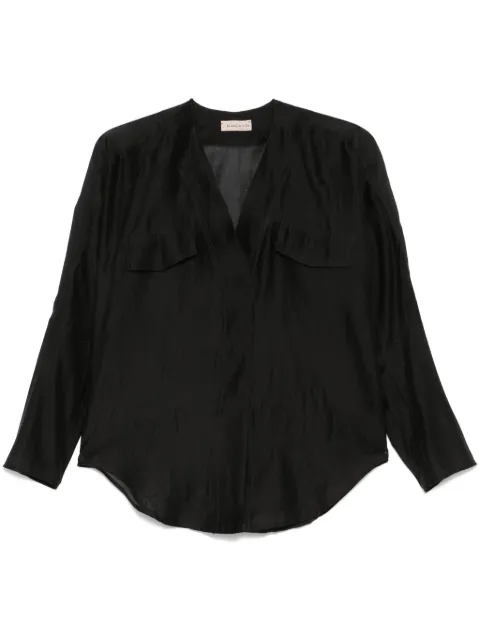 Blanca Vita V-neck blouse