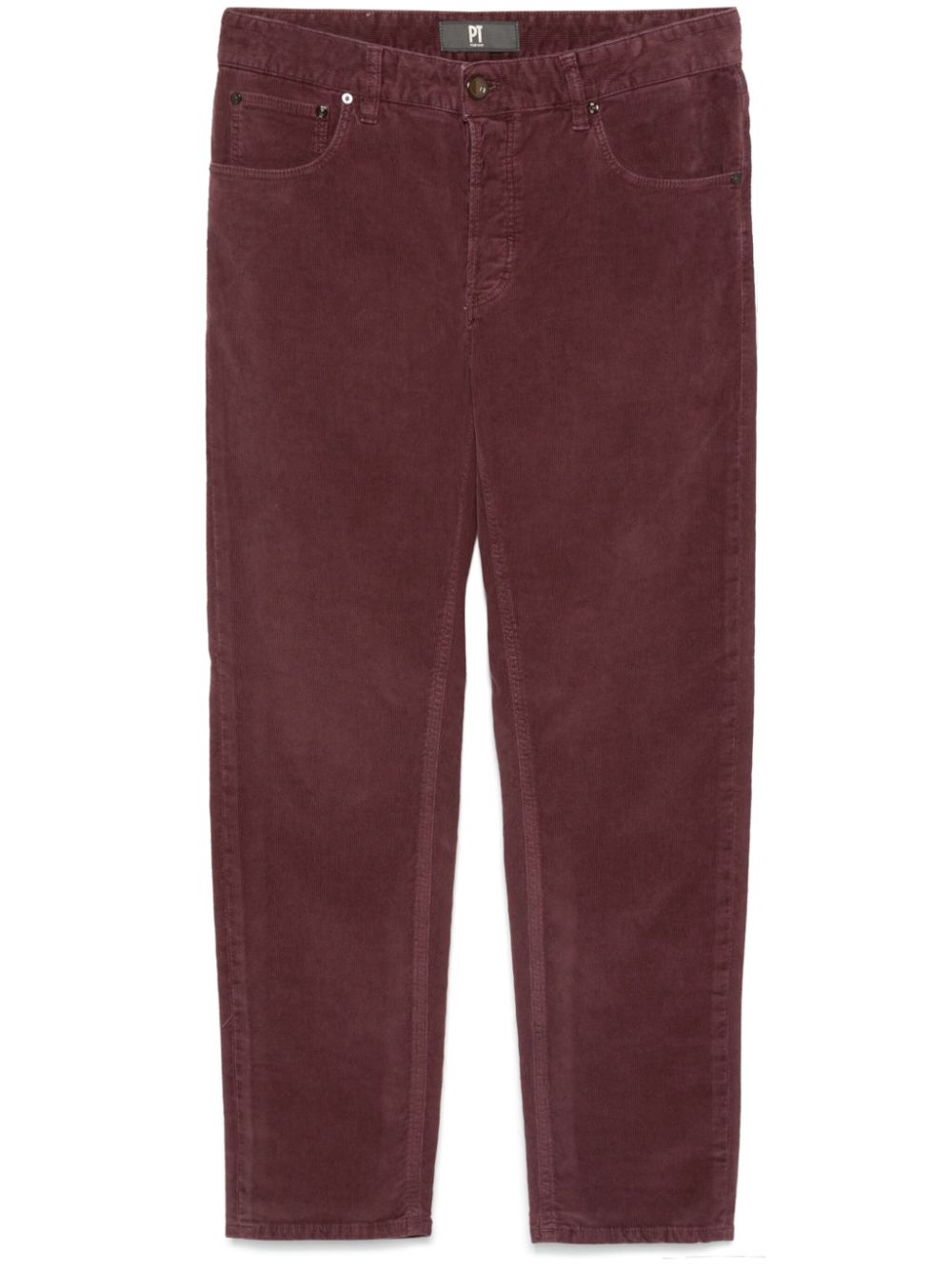 PT Torino corduroy tapered-leg trousers