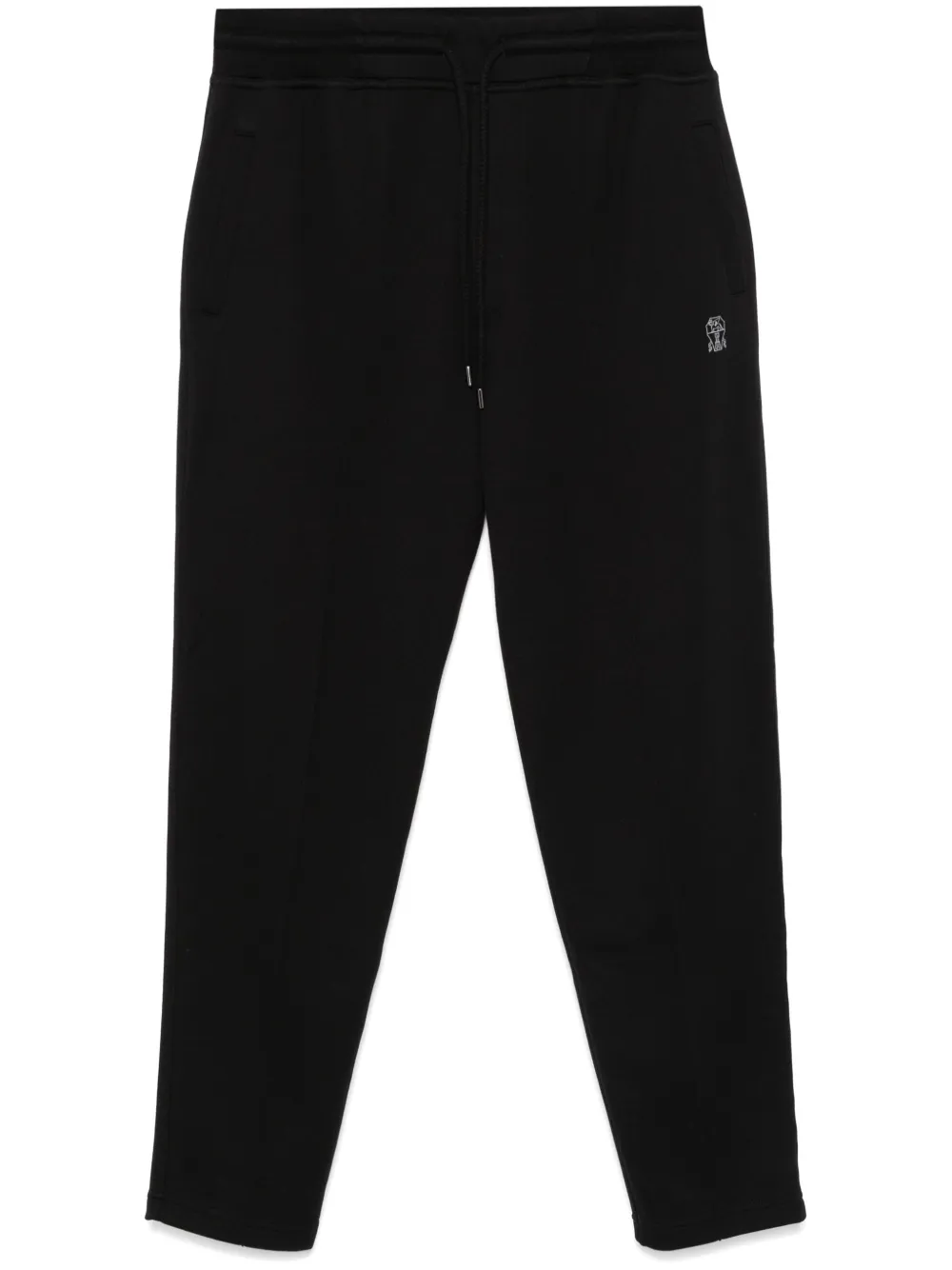 Brunello Cucinelli jersey track pants – Black