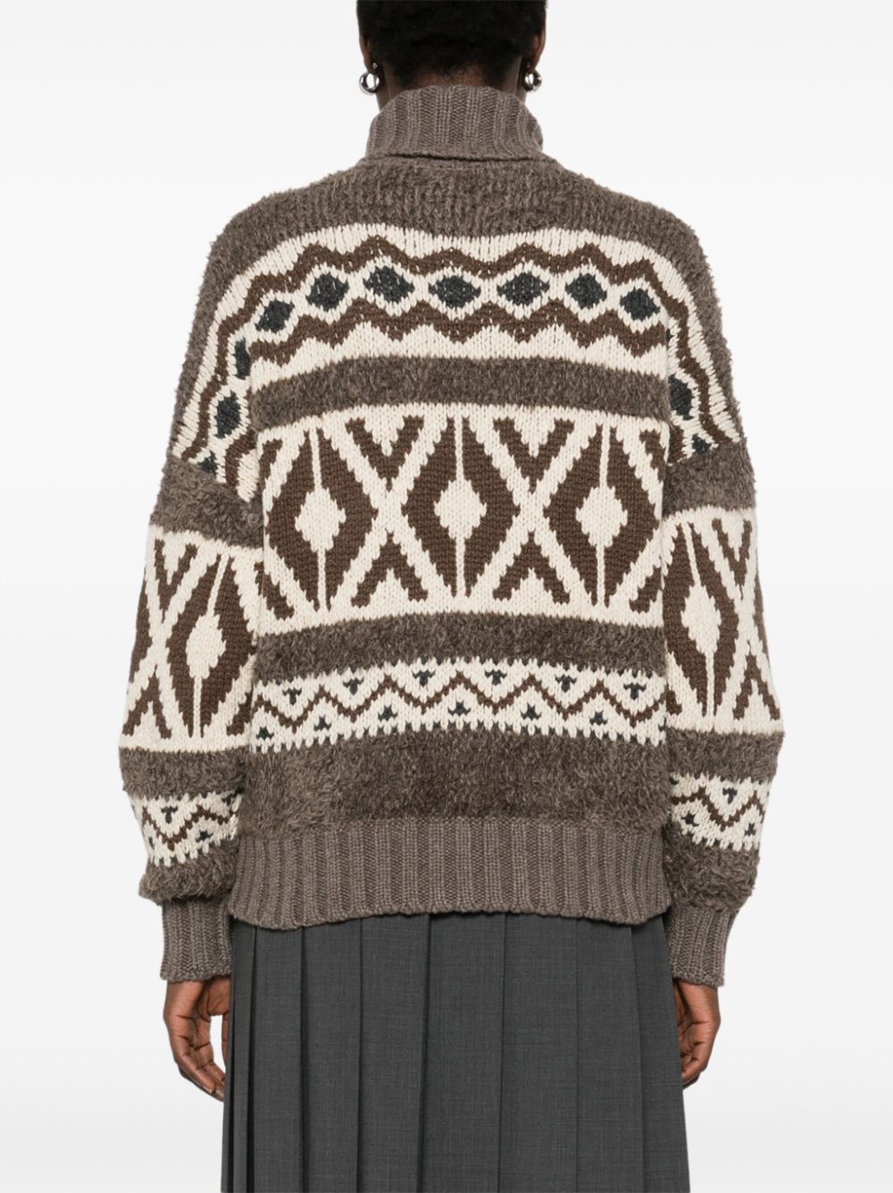 Brunello Cucinelli intarsia-knit sweater Women