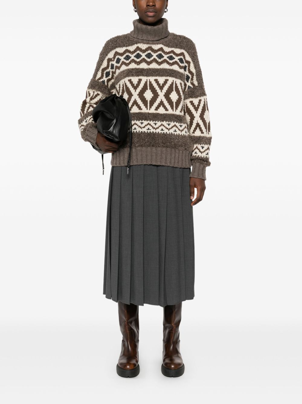 Brunello Cucinelli intarsia-knit sweater Women