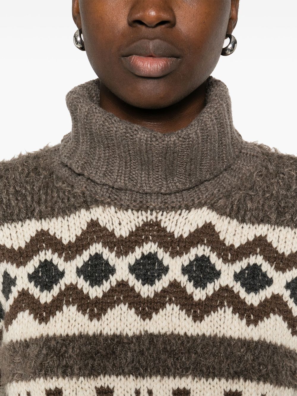 Brunello Cucinelli intarsia-knit sweater Women