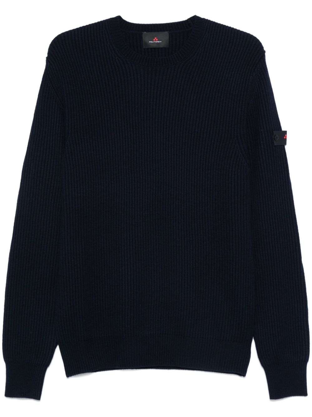 Peuterey Geribbelde sweater Blauw