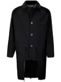 Maison Margiela panelled coat - Black