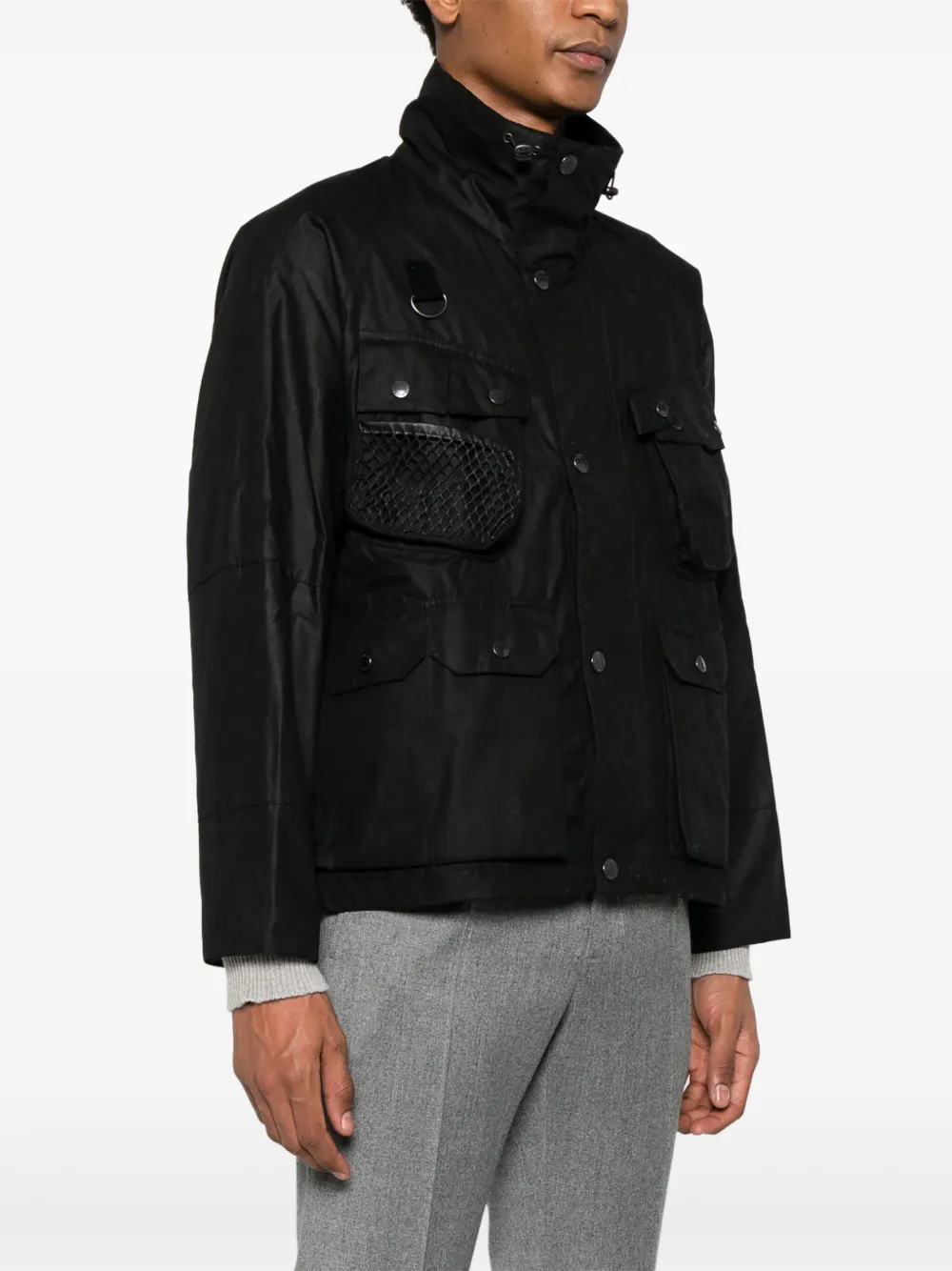 Barbour Modified Dryfly jack Zwart