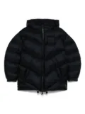 Elisabetta Franchi La Mia Bambina logo-patch jacket - Black
