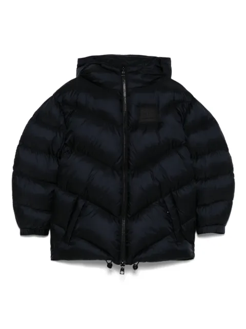 Elisabetta Franchi La Mia Bambina logo-patch jacket
