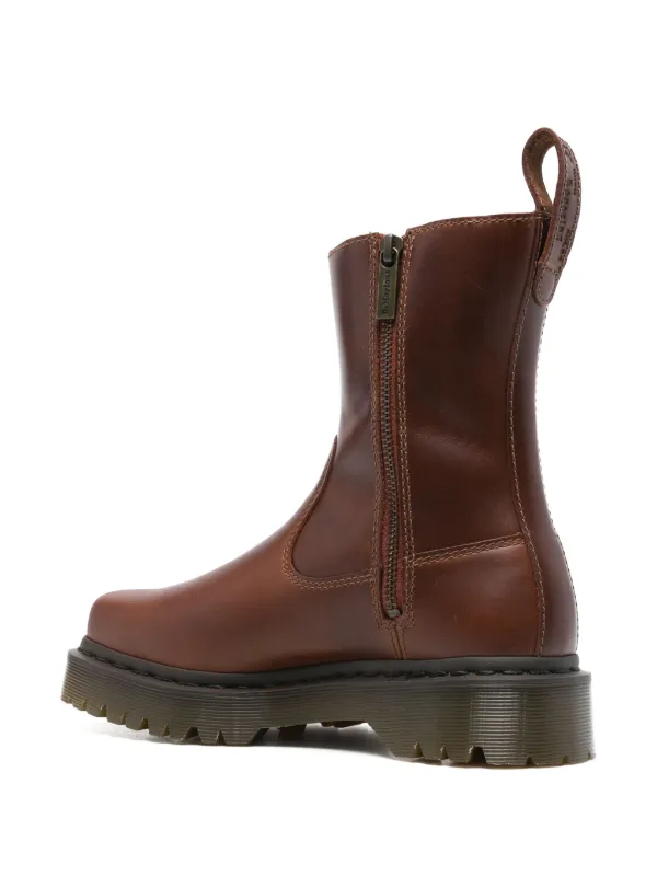Dr. Martens Amaayah Ankle Boots | Brown | FARFETCH