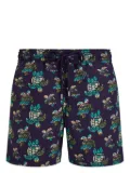 Vilebrequin Landscape Turtles swim shorts - Blue