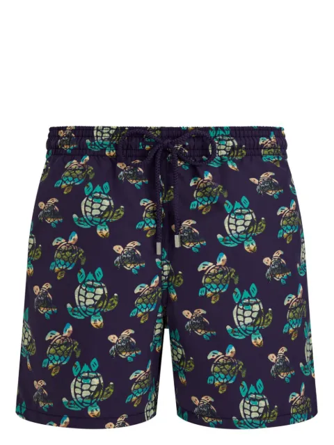 Vilebrequin shorts de playa Landscape Turtles