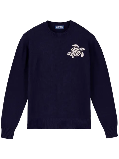 Vilebrequin pull à logo brodé