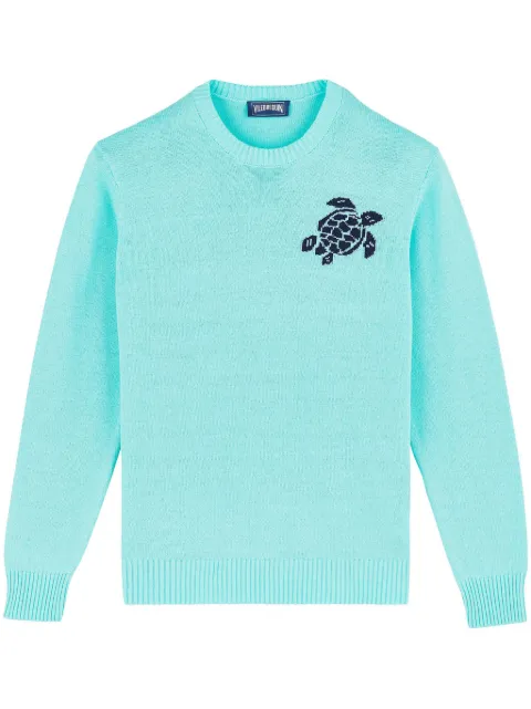 Vilebrequin pull à logo brodé