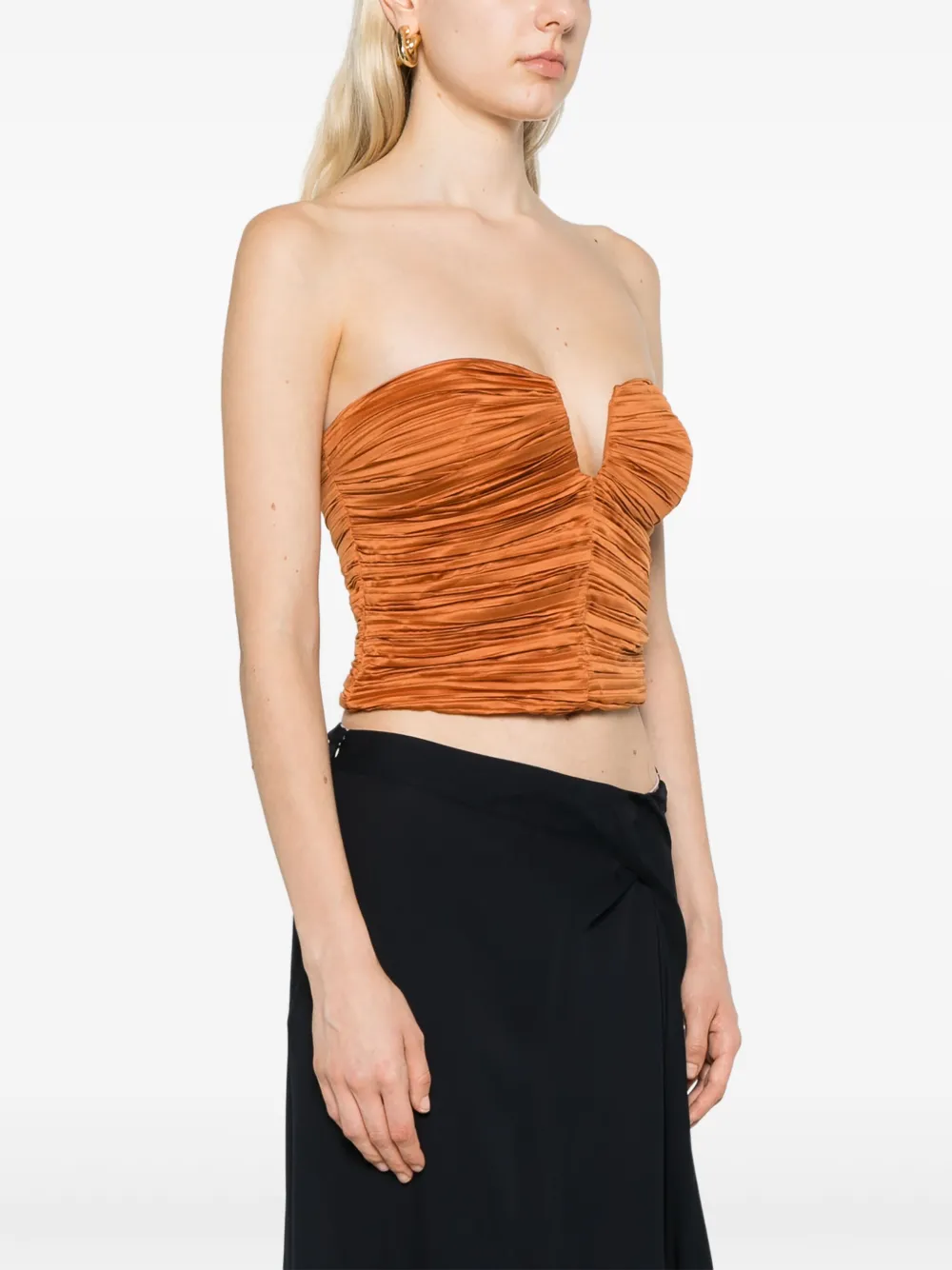 Cult Gaia Maria top Oranje