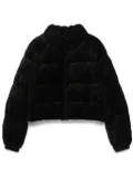 Cult Gaia Bombon puffer jacket - Black