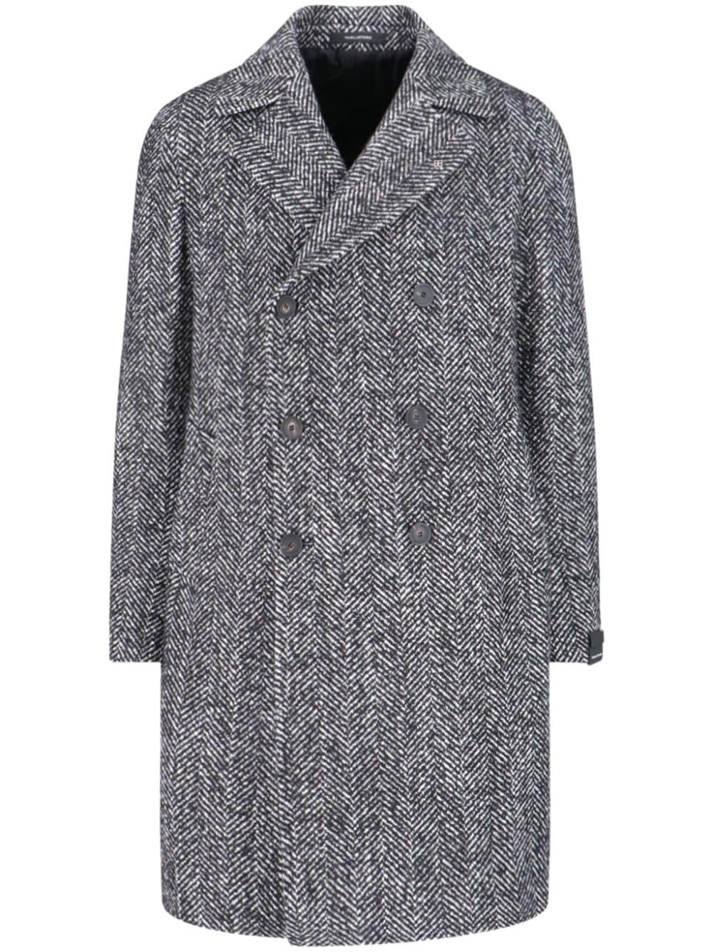 Shop Tagliatore Arden Coat In Grey