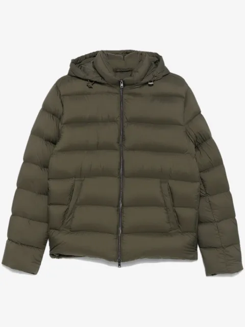 Herno detachable-hood jacket