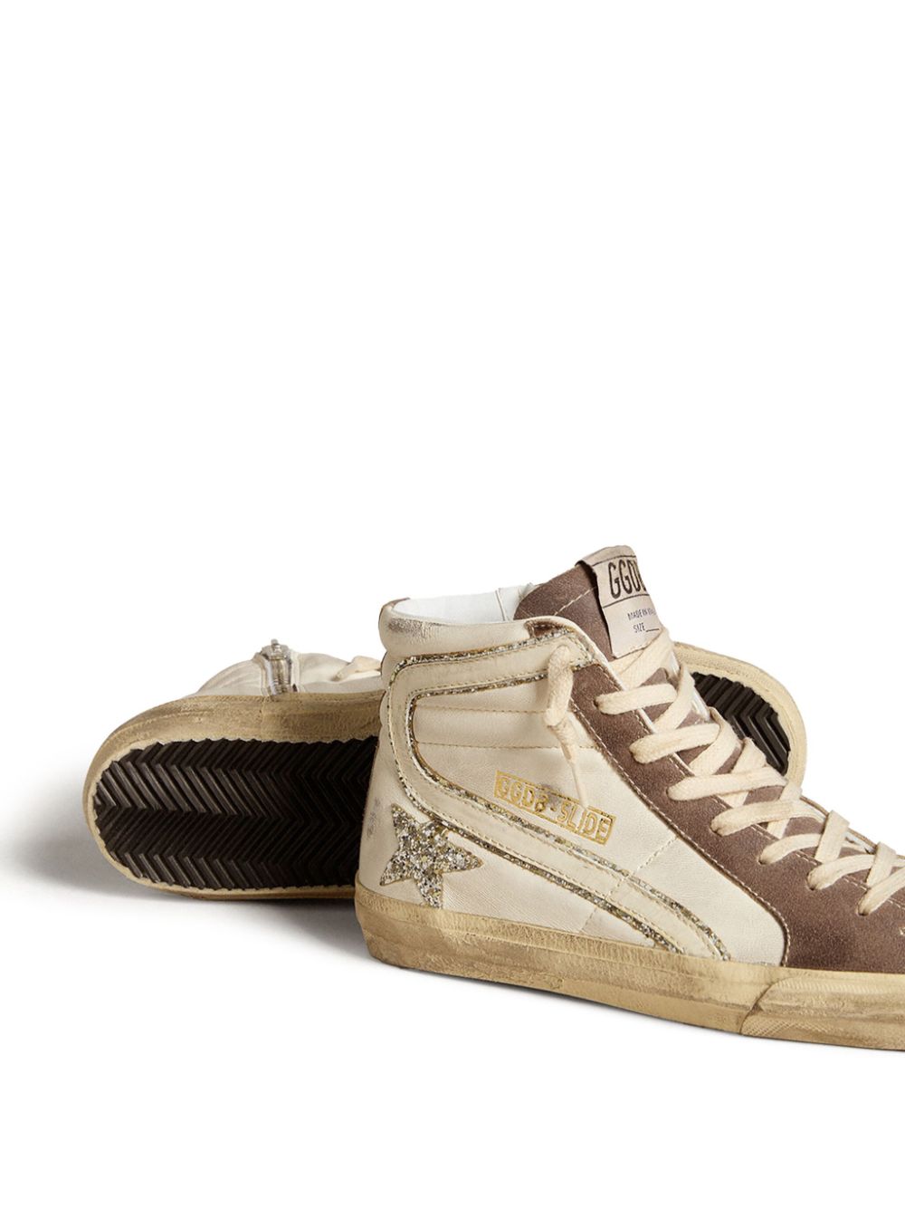 Golden Goose Ball Star high-top sneakers Wit