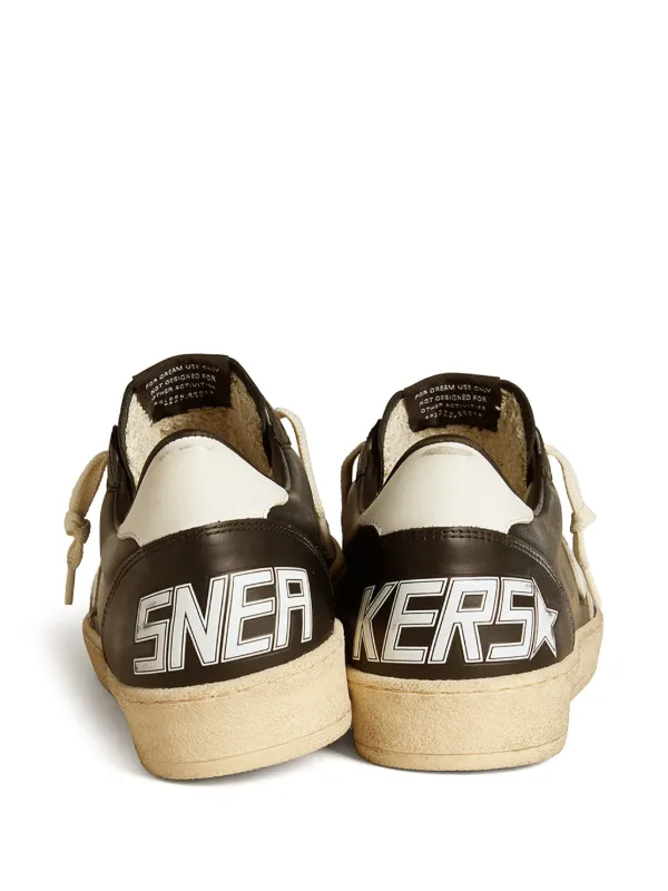Golden Goose Ball Star Sneakers | Black | FARFETCH