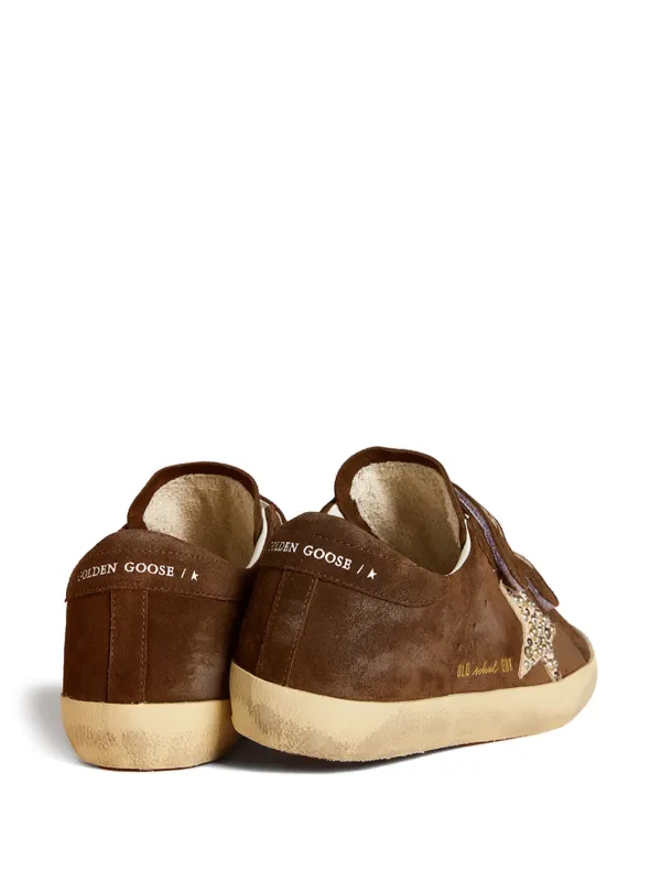 スニーカー GOLDEN  Woman Sneakers Brown GWF00114F00404855520 Golden Goose Old School Sneakers | Brown | FARFETCH