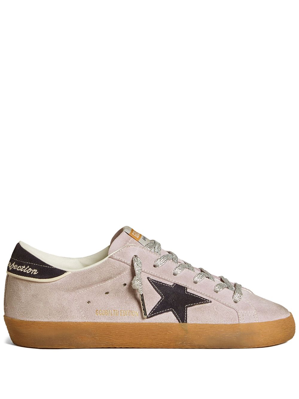 Golden Goose Super-Star leren sneakers Paars