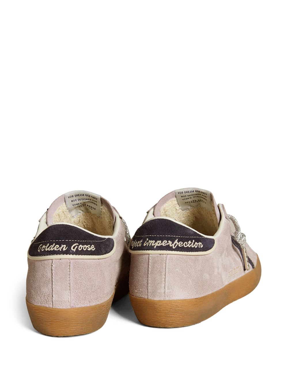 Golden Goose Super-Star leren sneakers Paars