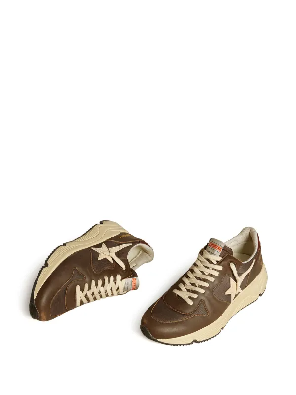 Golden Goose Running Sole Sneakers | Brown | FARFETCH