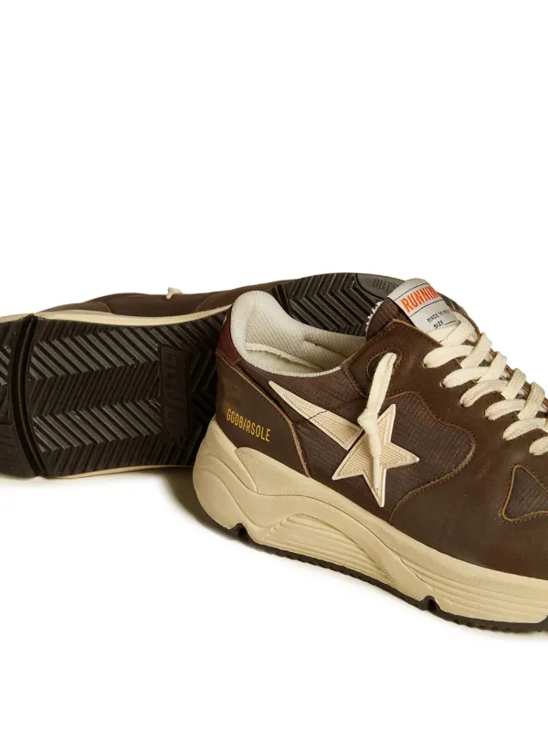 スニーカー GOLDEN GOOSE RUNNING SNEAKERS Golden Goose Running Sole Sneakers | Brown | FARFETCH
