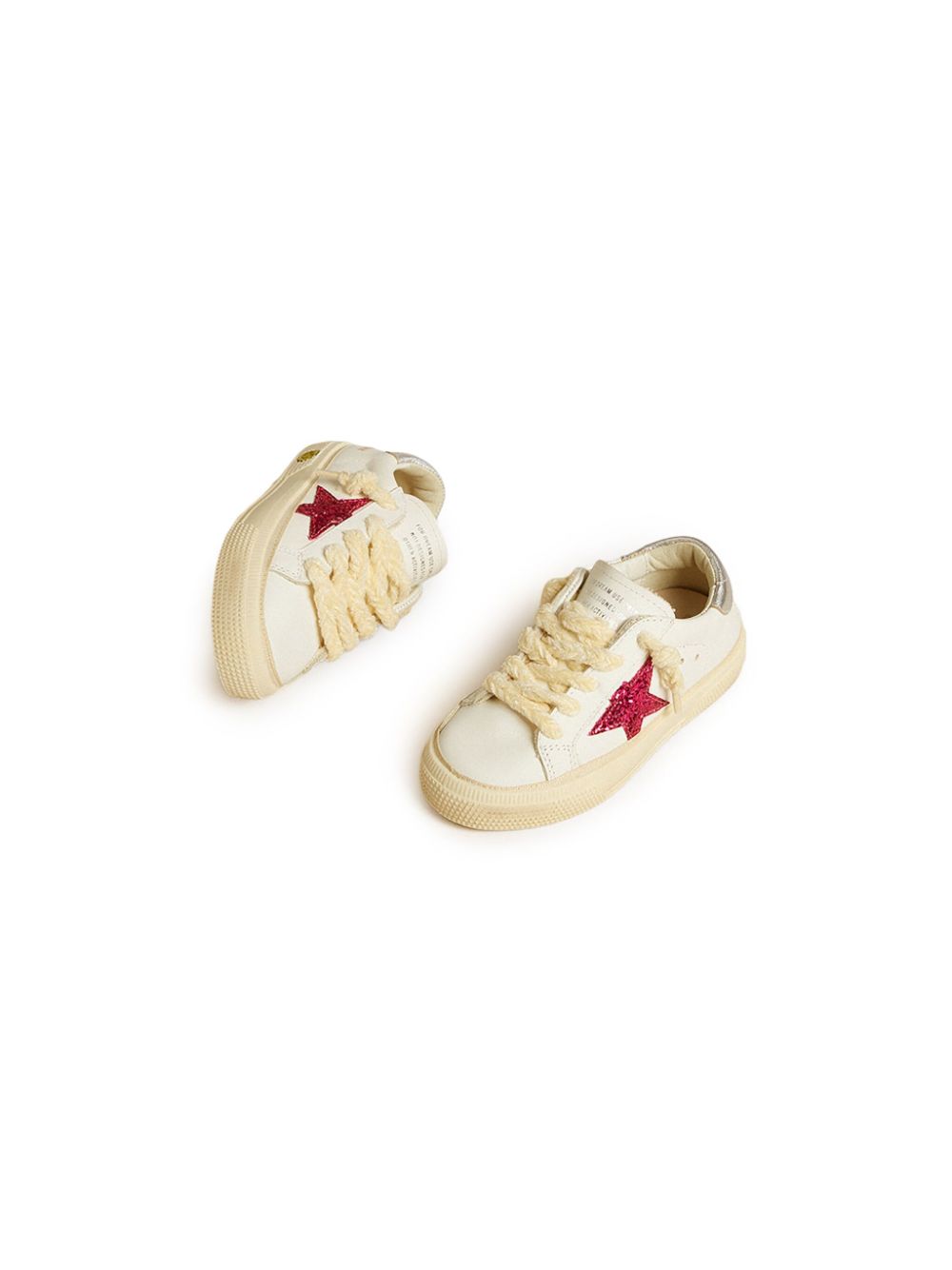 Golden Goose Kids May Star sneakers Beige