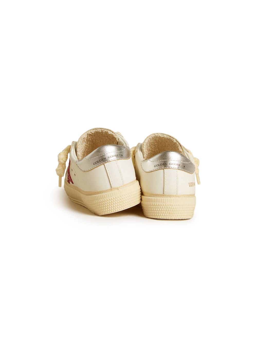 Golden Goose Kids May Star sneakers Beige