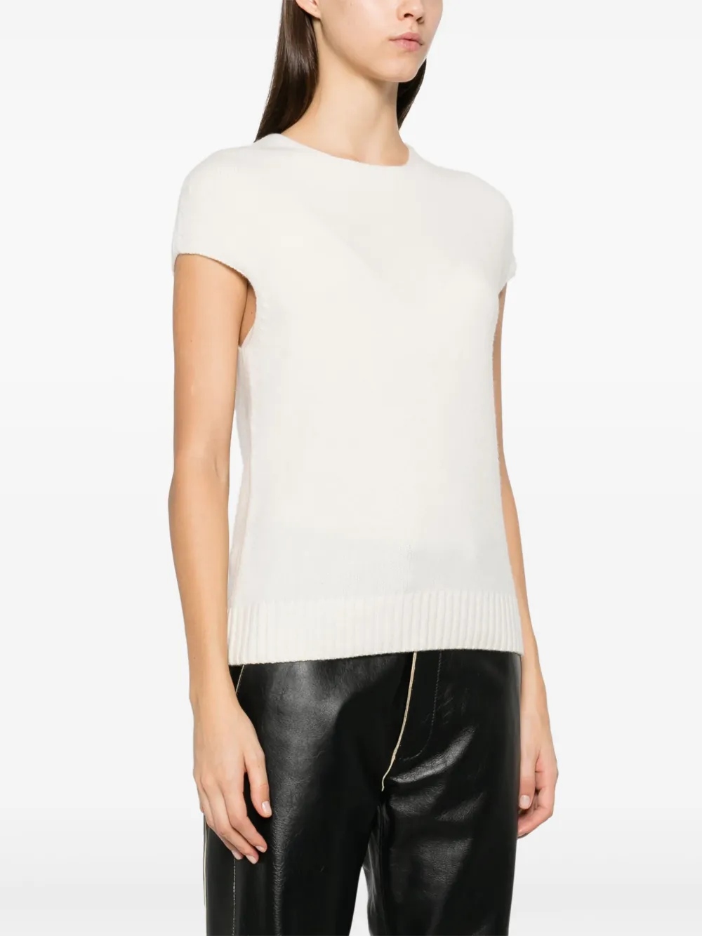 Shop Loulou Studio Nereus Top In Neutrals
