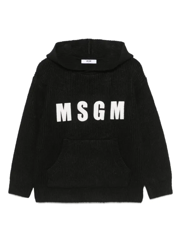 MSGM Kids F4MSJUJP076-110 NERO(245) | Black | FARFETCH BE