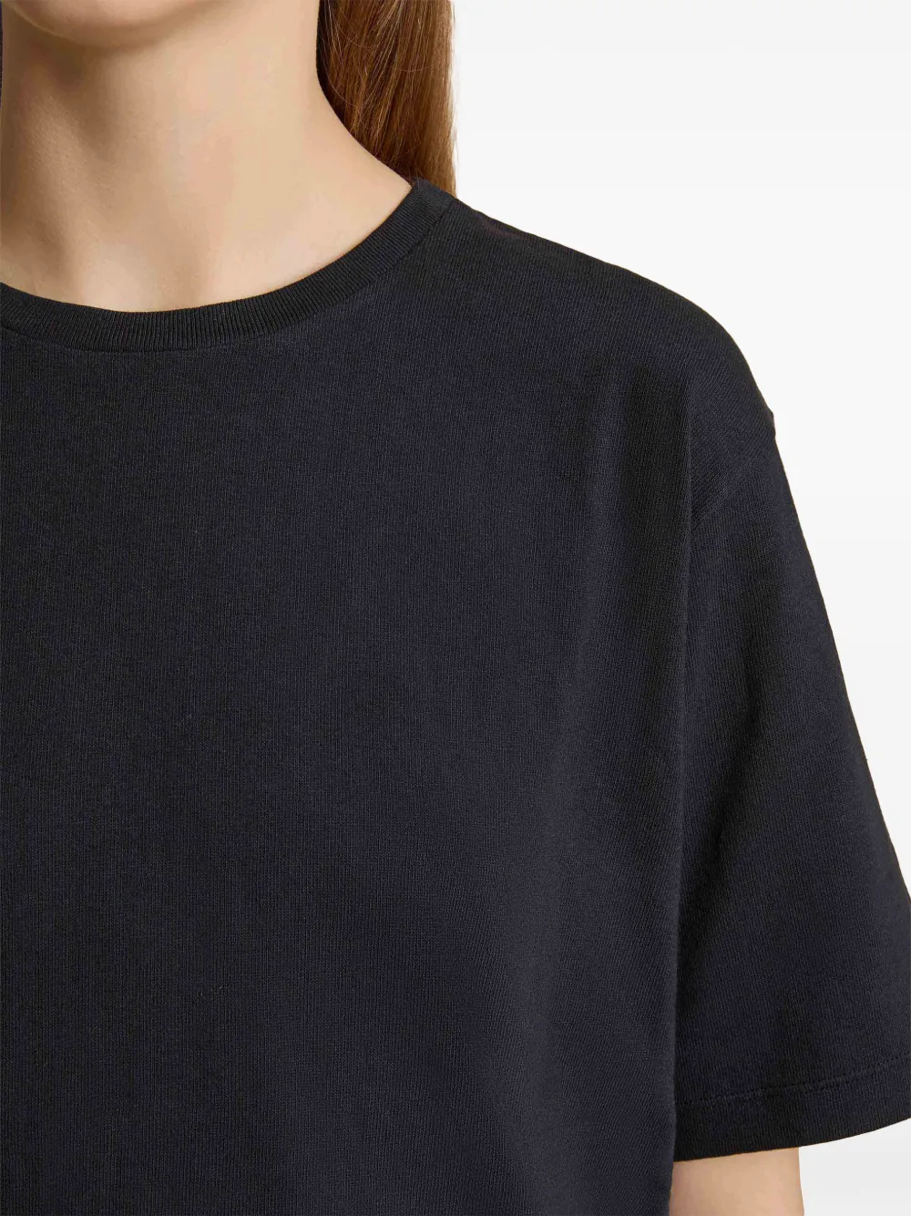KHAITE The Mae T-shirt Zwart