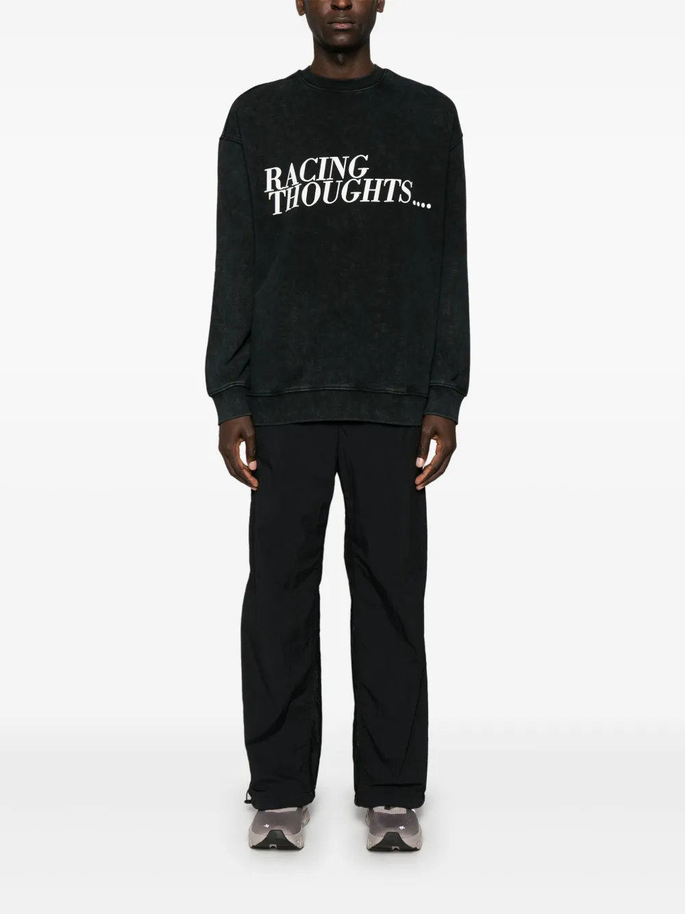 overover OVER OVER Easy sweater - Zwart