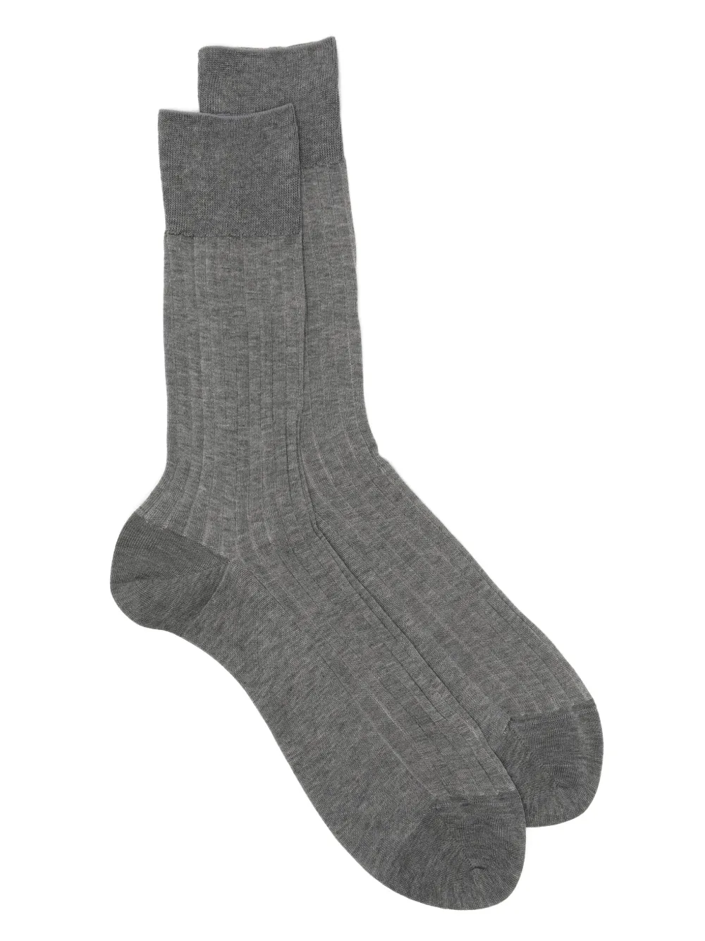 Falke fine shadow striped socks | Grey | Image 1