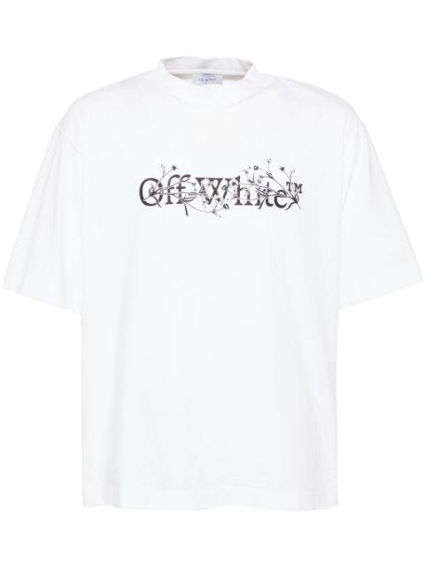 Off-White bookish flower skate T-shirt Men