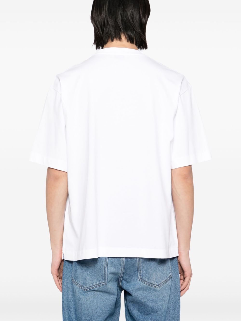 Off-White bookish flower skate T-shirt Men