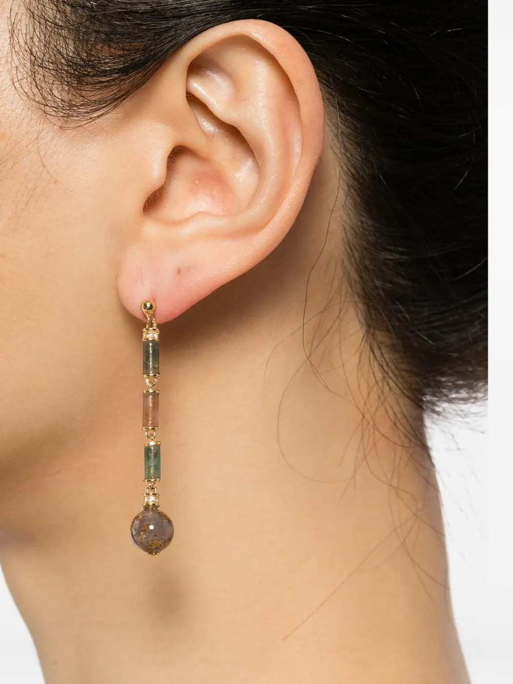 Indian Agate Earrings