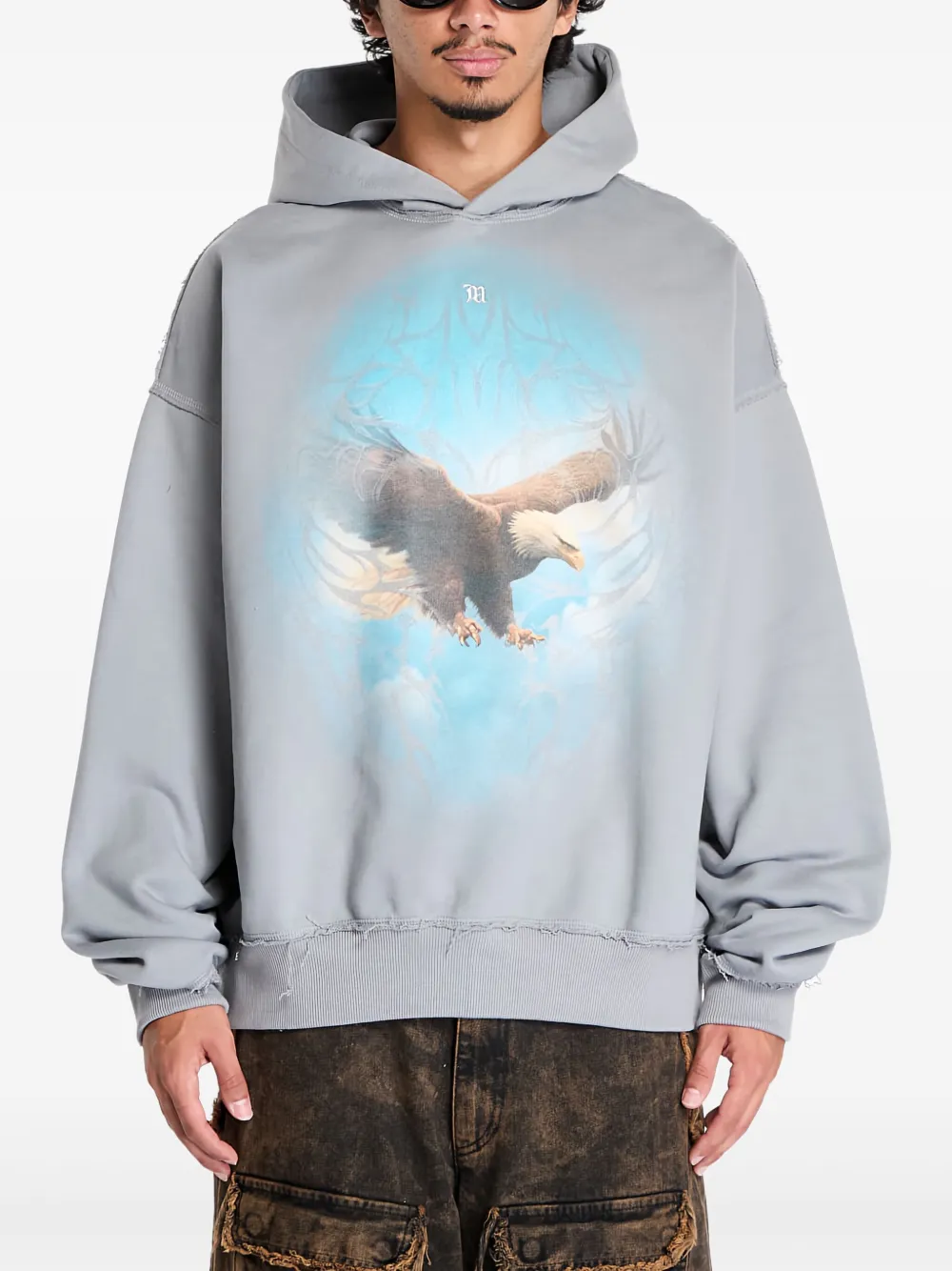MISBHV Monu t Valley hoodie Grijs