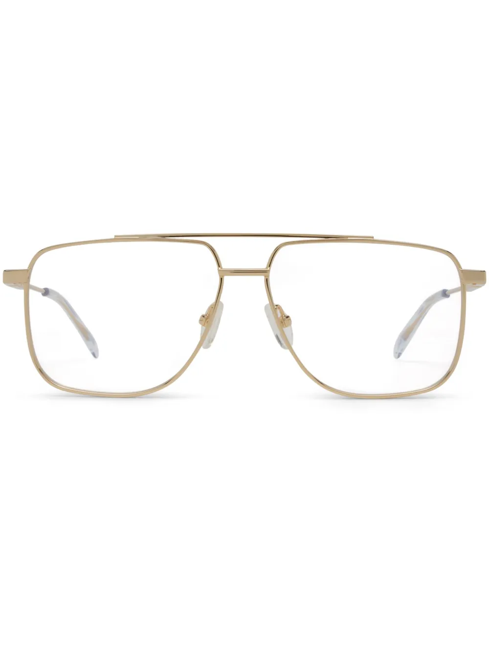 Alexander McQueen Eyewear lunettes de vue à monture oversize | or | Image 1